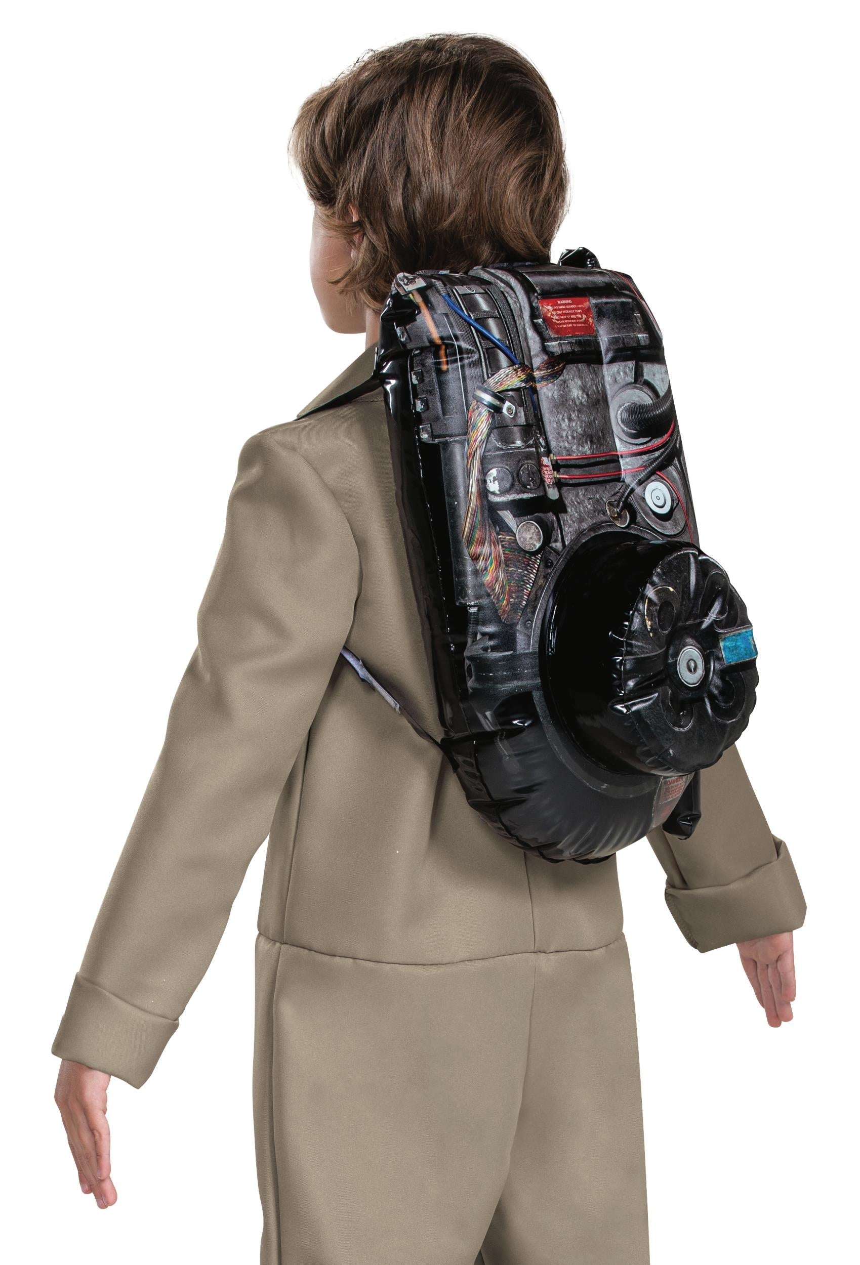 Kids Classic Ghostbusters Inflatable Costume Proton Backpack by HalloweenStore.com