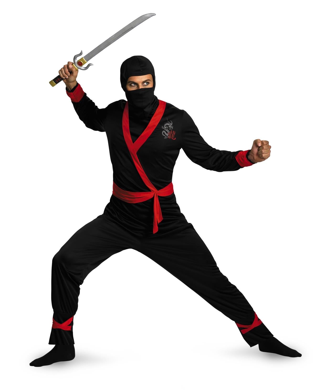 Master Ninja Adult Costume XX-Large 50-52 by HalloweenStore.com