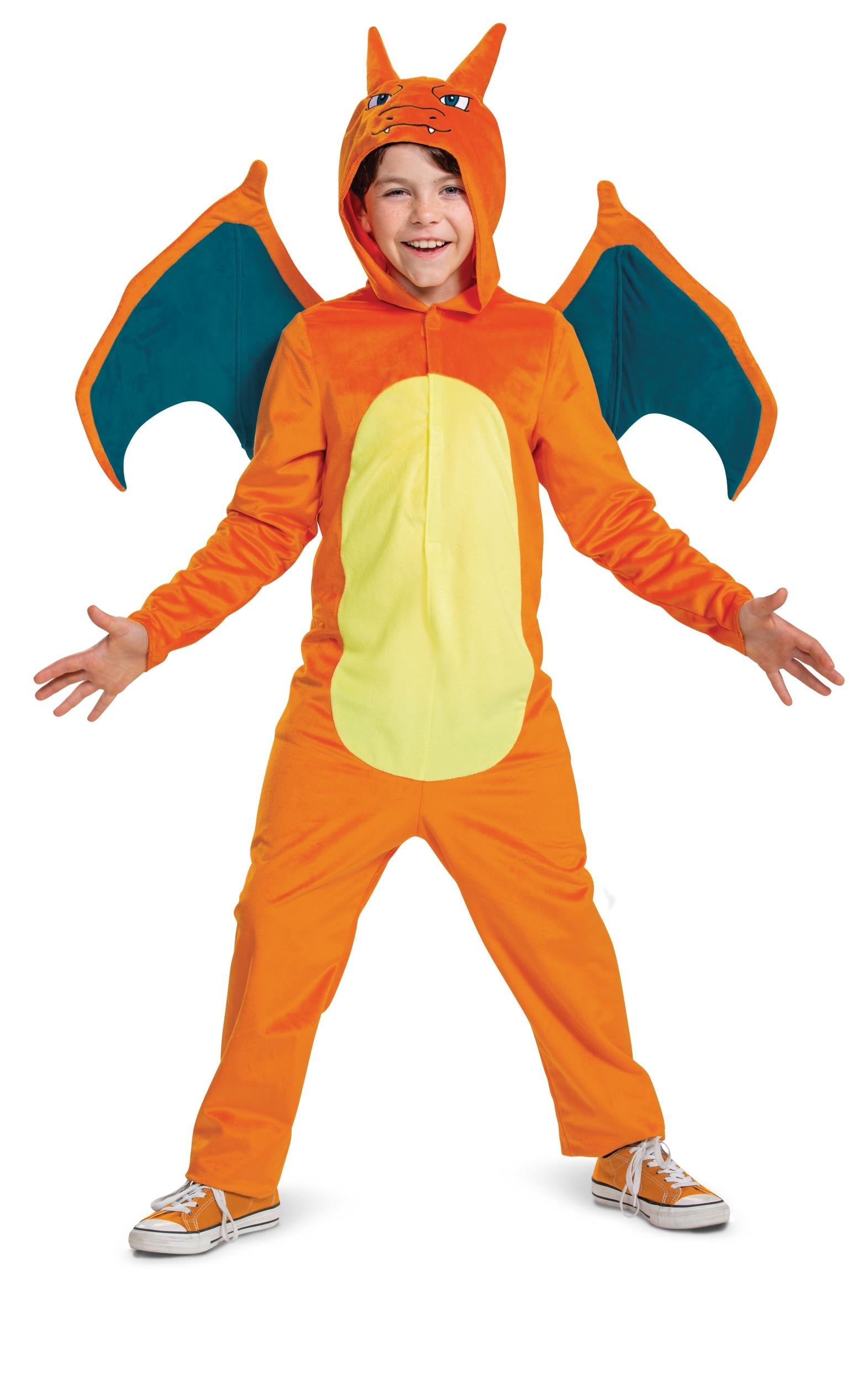 Charizard Pokemon Deluxe Child Halloween Costume Size 4-6 by HalloweenStore.com
