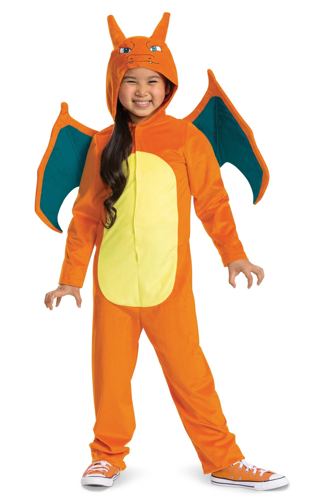 Charizard Pokemon Deluxe Child Halloween Costume Size 4-6 by HalloweenStore.com
