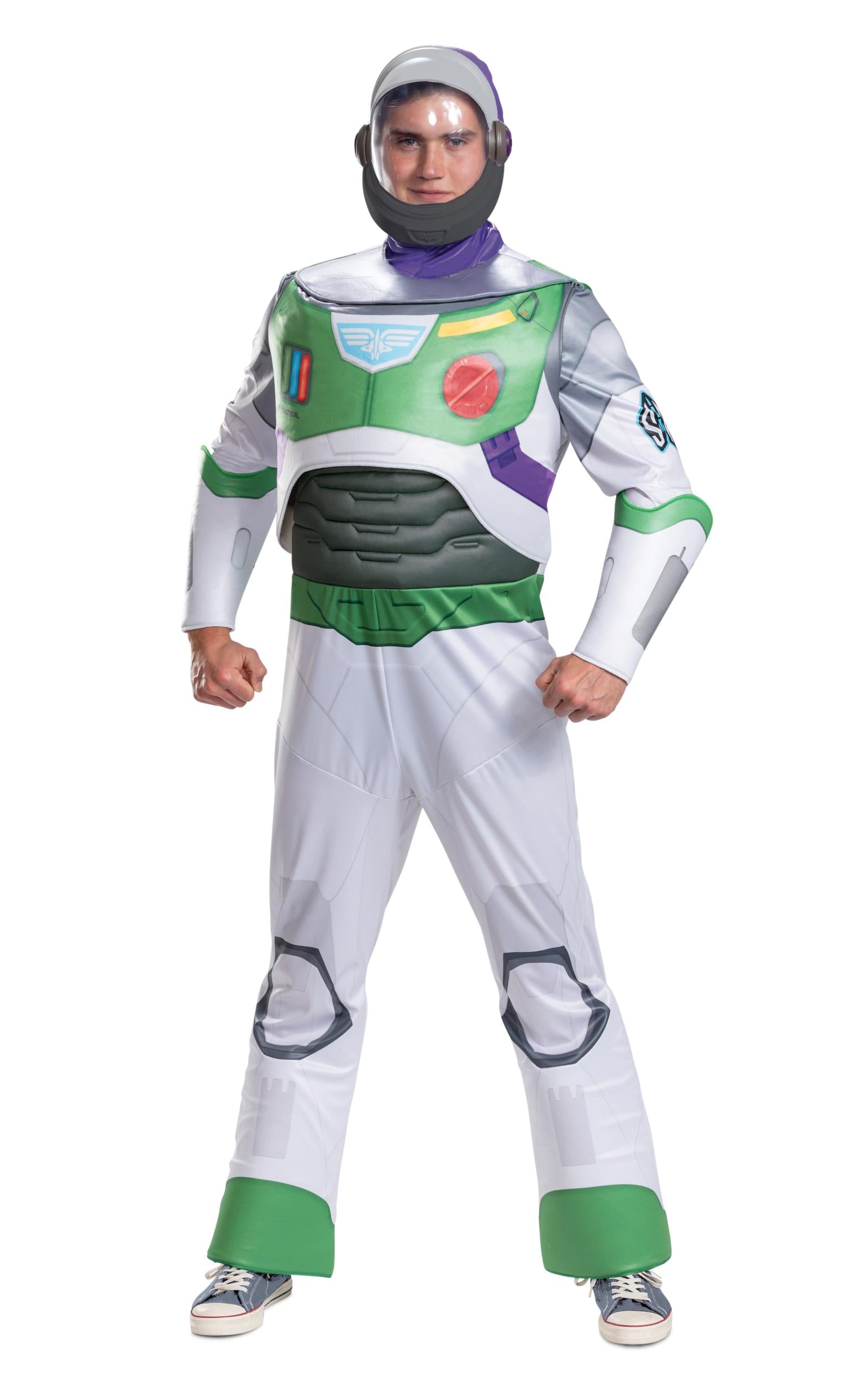 Space Ranger Buzz Lightyear Deluxe Adult Costume X-Large 42-46 by HalloweenStore.com