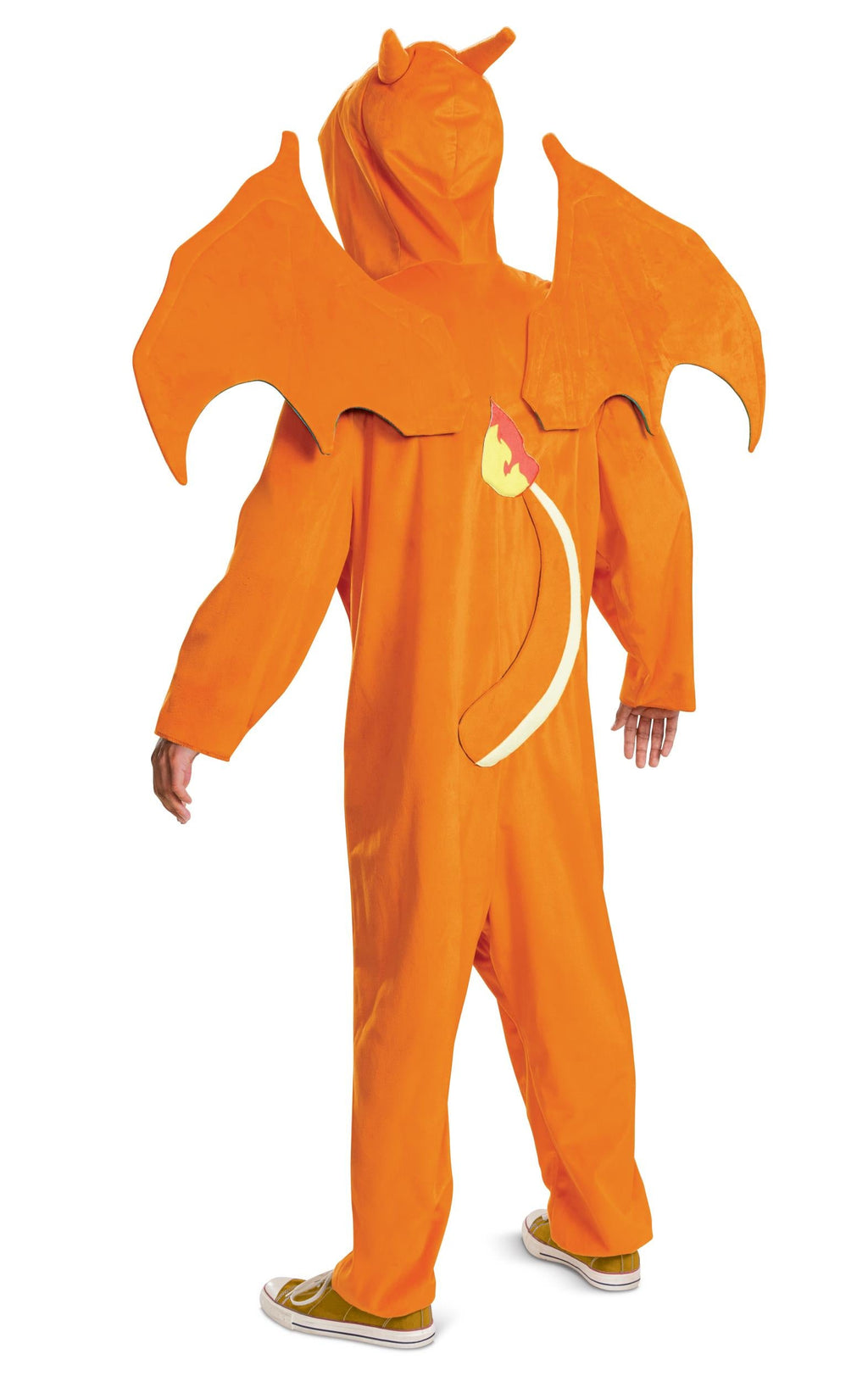 Pokemon Charizard Deluxe Costume Adult Teen 7-9 by HalloweenStore.com