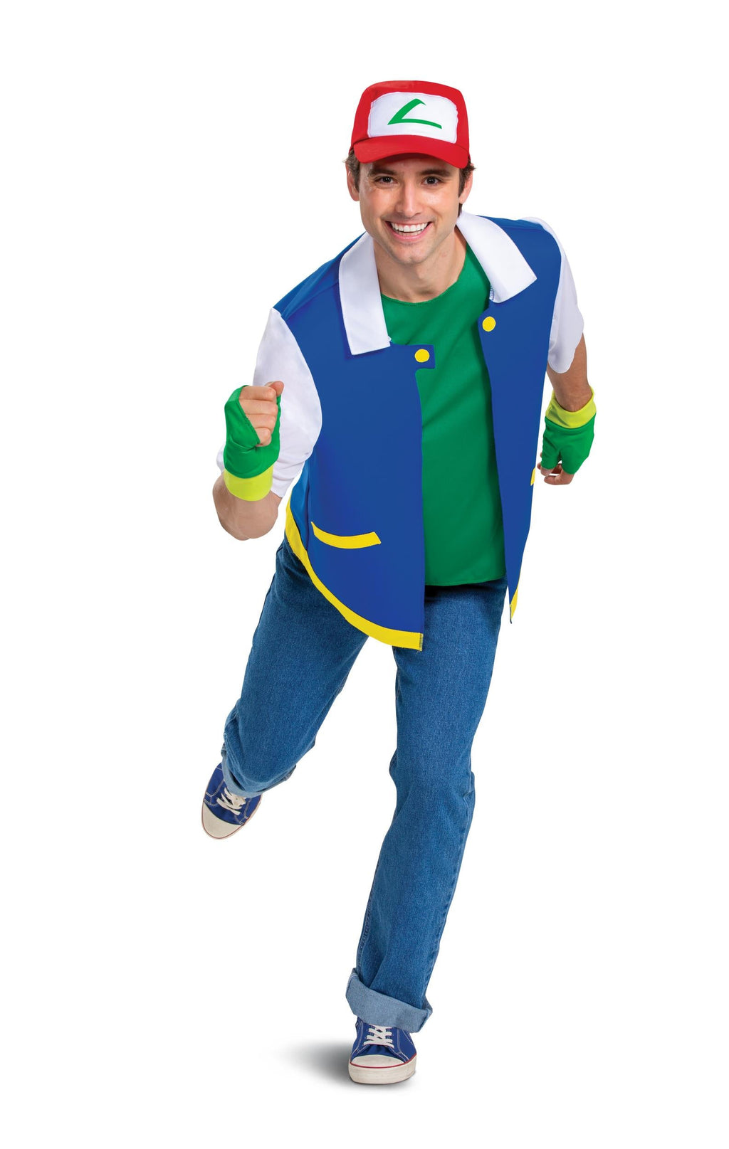 Pokemon Ash Ketchum Classic Costume Adult Standard by HalloweenStore.com