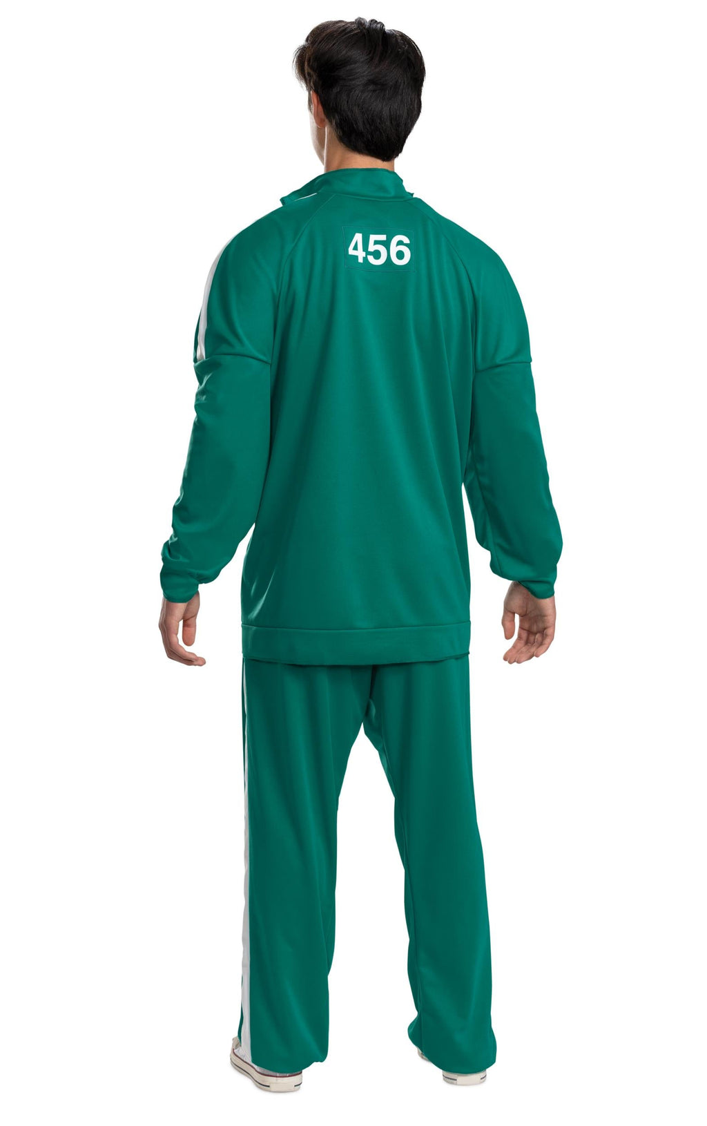Squid Games Player 456 Track Suit Costume Adult Small/Medium by HalloweenStore.com