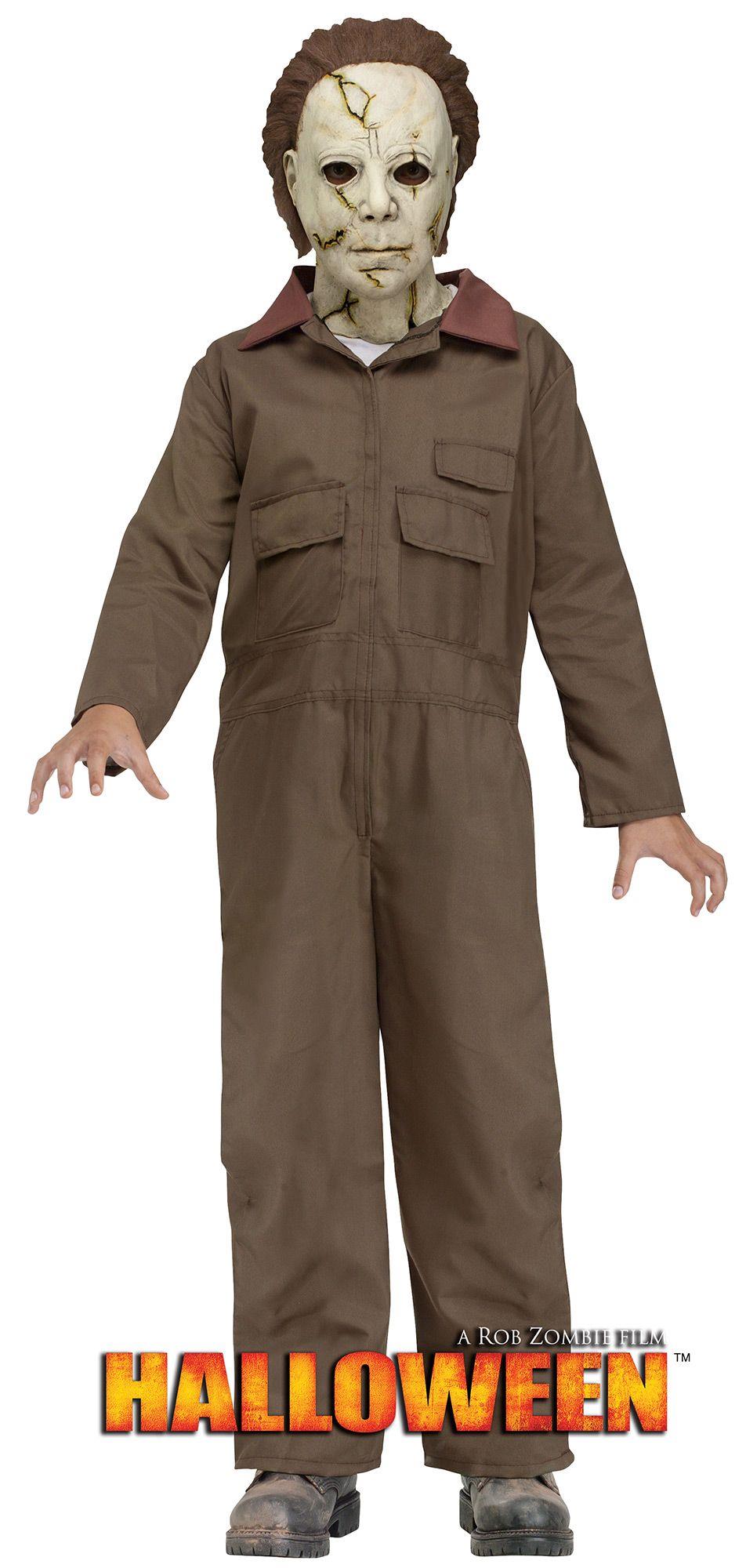 Rob Zombie Michael Myers Halloween Child Costume Large 12-14 by HalloweenStore.com