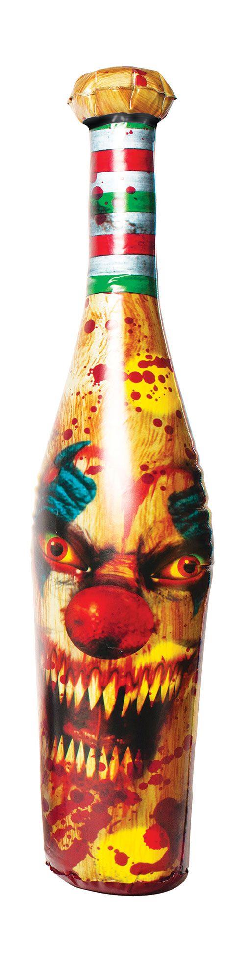 Killer Clown 36" Inflatable Weapon Baseball Bat Club Halloween Prop by HalloweenStore.com