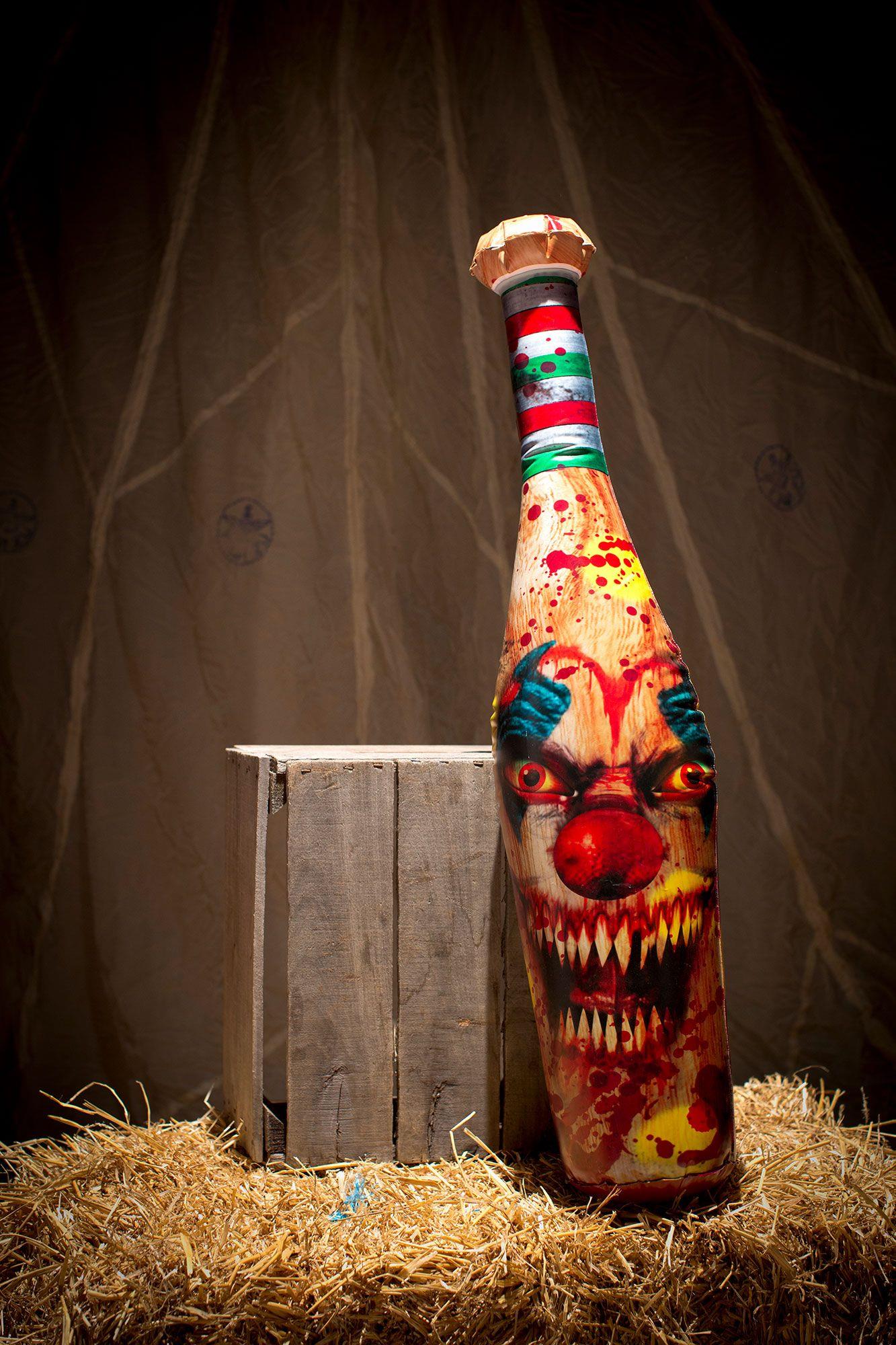 Killer Clown 36" Inflatable Weapon Baseball Bat Club Halloween Prop by HalloweenStore.com