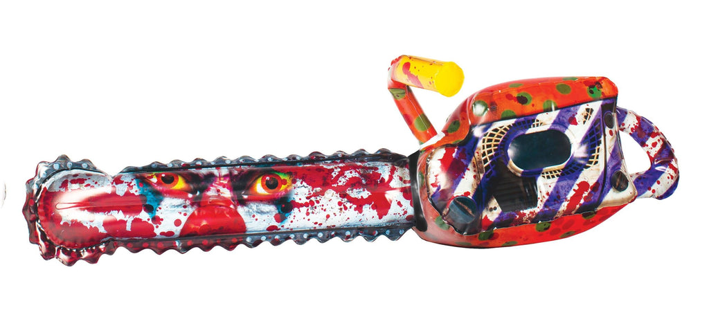 Killer Clown 36" Inflatable Weapon Chainsaw Halloween Prop by HalloweenStore.com
