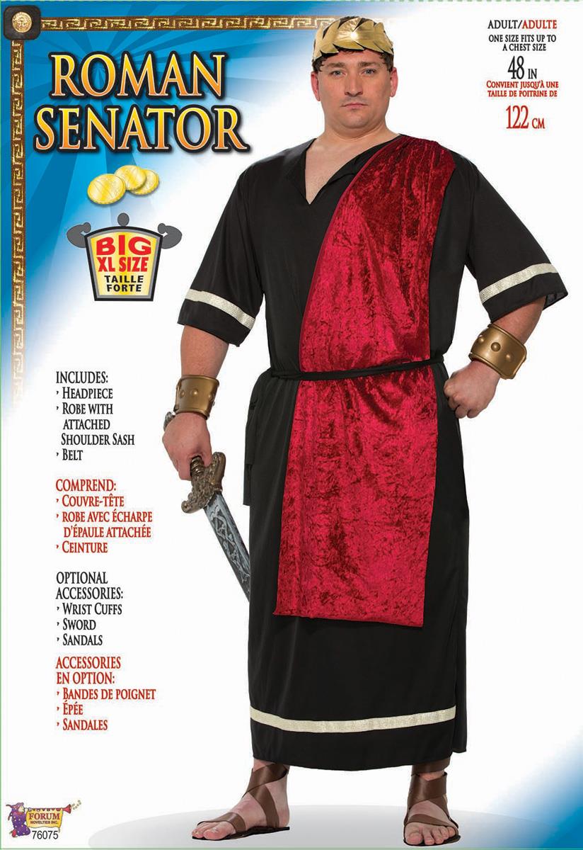 Forum Novelties Roman Senator Adult Costume XL by HalloweenStore.com