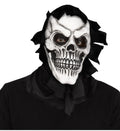 Skull Reaper Skeleton Shroud Adult Mask by HalloweenStore.com