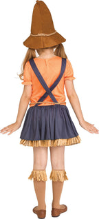 Cute Scarecrow Child Costume Size Medium 8-10 by HalloweenStore.com