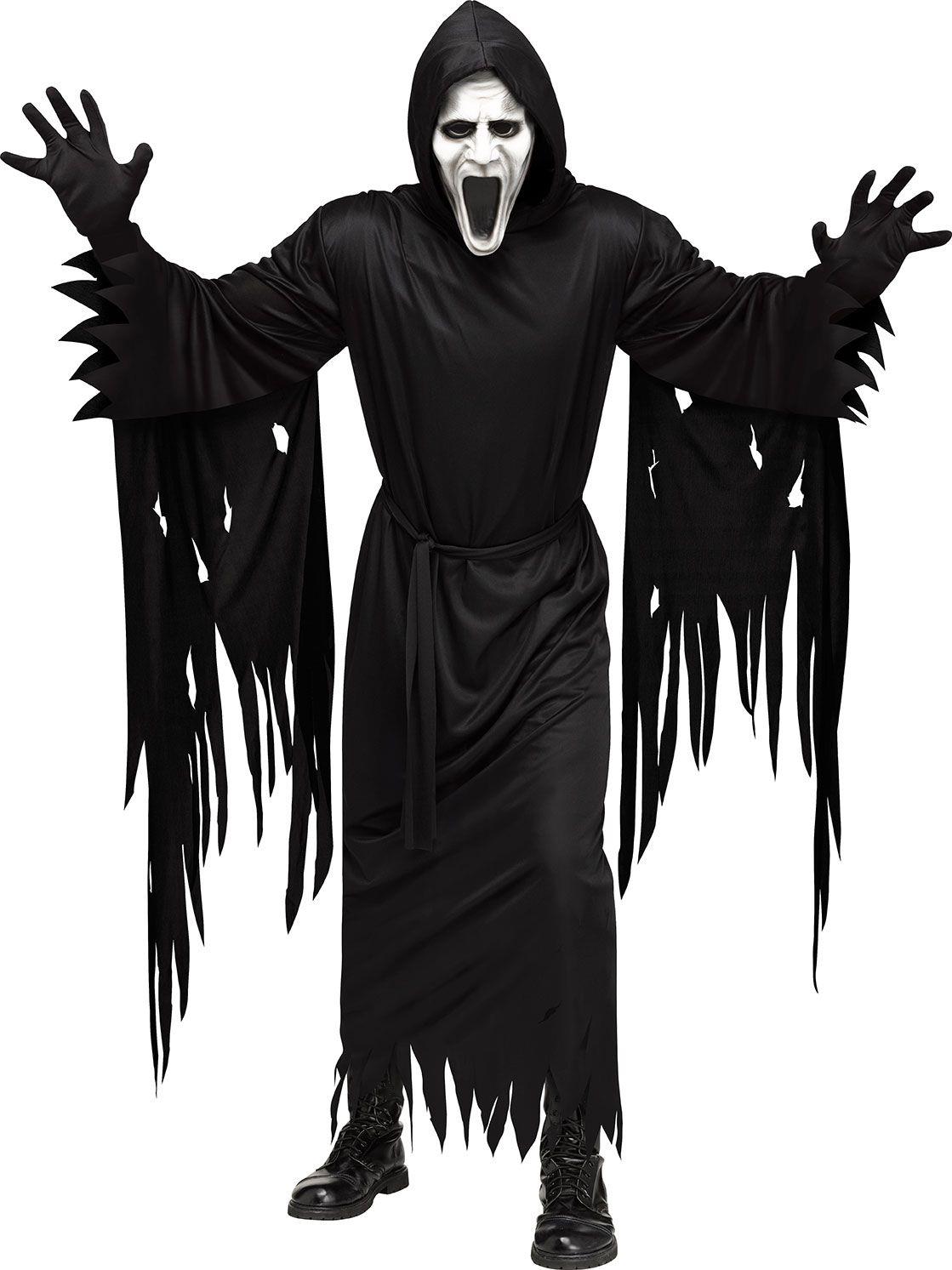 Silent Screamer Halloween Adult Costume by HalloweenStore.com