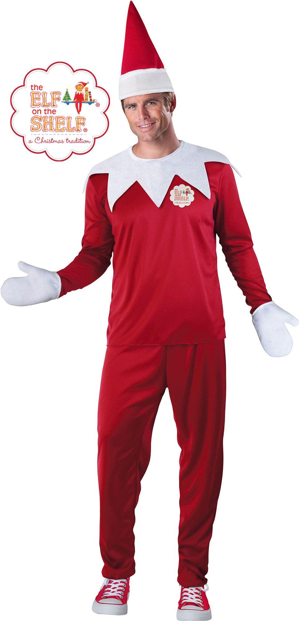The Elf on the Shelf Mister Elf Adult Costume Large by HalloweenStore.com