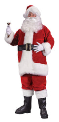 Regency Plush Red Santa Claus Suit Costume Size XL 50-54 by HalloweenStore.com