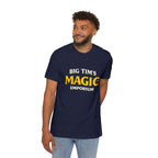 "Big Tim's Magic Emporium" - Retro Logo Tee T-Shirt by Printify