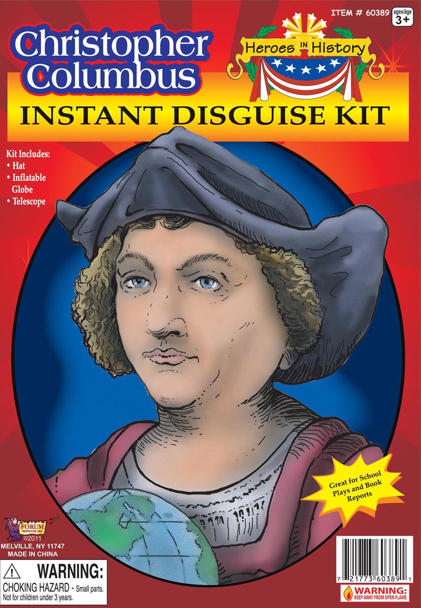 Christopher Columbus Instant Disguise Costume Kit by HalloweenStore.com
