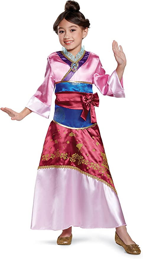 Mulan Disney Princess Deluxe Toddler Costume Medium 7-8 by HalloweenStore.com