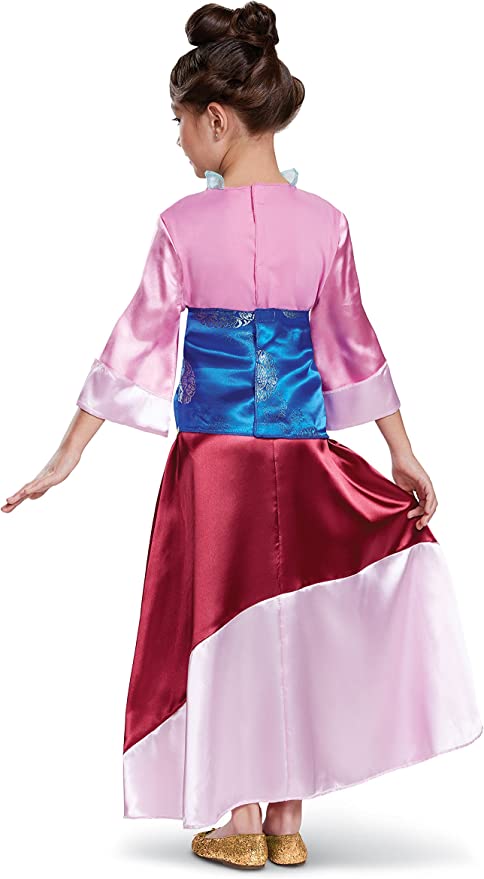 Mulan Disney Princess Deluxe Toddler Costume Medium 7-8 by HalloweenStore.com