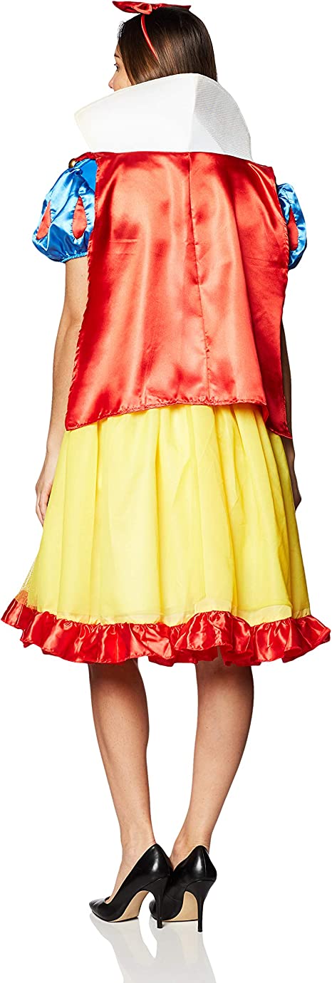 Disney Snow White Fab Dress Adult Halloween Costume Medium 8-10 by HalloweenStore.com
