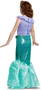Ariel Dress Disney Princess Deluxe Toddler Costume Medium 7-8 by HalloweenStore.com