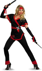 Ninja Dragon Female Adult Halloween Costume by HalloweenStore.com
