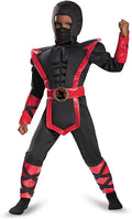 Ninja Black and Red Classic Toddler Costume 3T-4T by HalloweenStore.com
