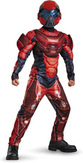Halo Red Spartan Muscle Child Costume X-Large14-16 by HalloweenStore.com