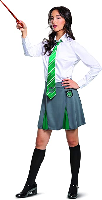 Harry Potter Slytherin Skirt Adult X-Large 18-20 by HalloweenStore.com