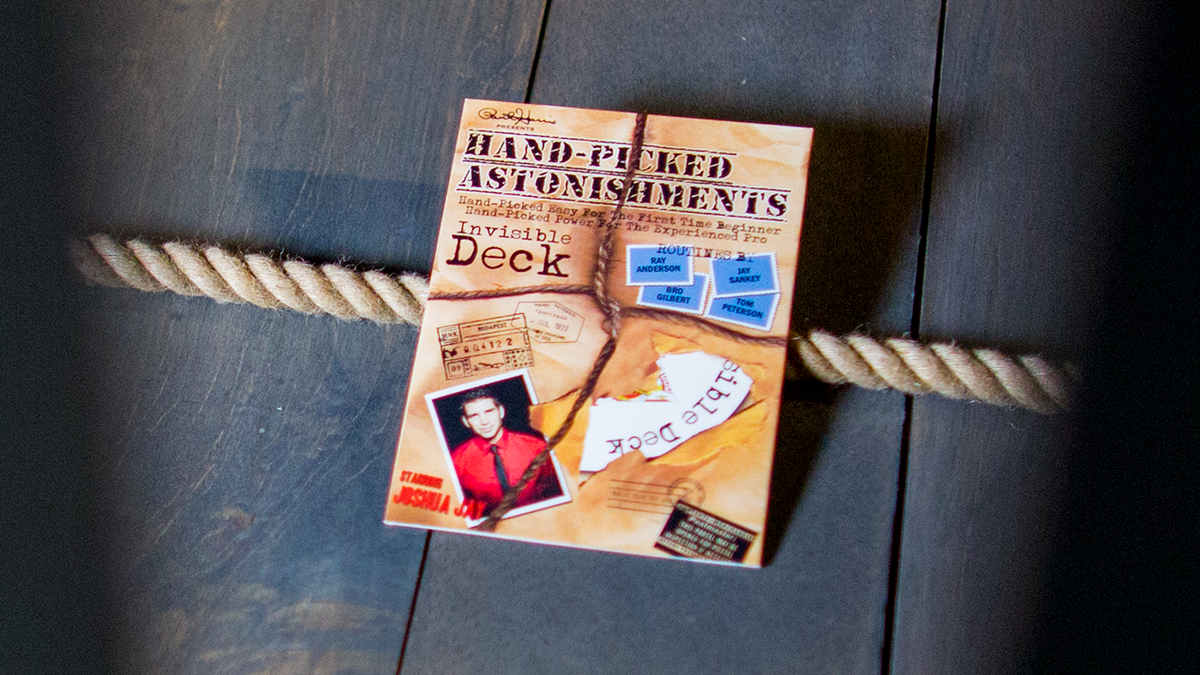 Paul Harris Presents Hand-picked Astonishments (Invisible Deck) by Paul Harris and Joshua Jay - DVD by Murphy's Magic Supplies, Inc.