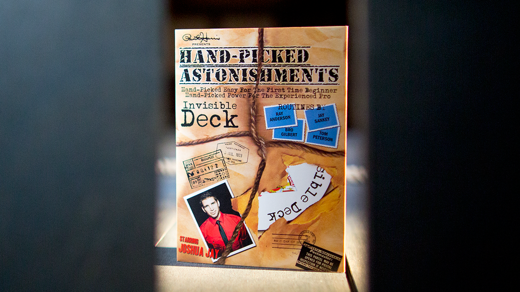Paul Harris Presents Hand-picked Astonishments (Invisible Deck) by Paul Harris and Joshua Jay - DVD by Murphy's Magic Supplies, Inc.