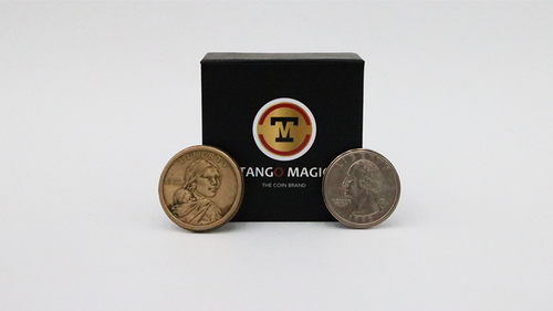 American Hopping Half w/One Dollar and One Quarter Dollar (D0126) by Murphy's Magic Supplies, Inc.
