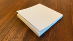 No Tear Pad (Small, 3.5 X 3.5, Tear/No Tear Alternating) by Alan Wong - Trick by Murphy's Magic Supplies, Inc.