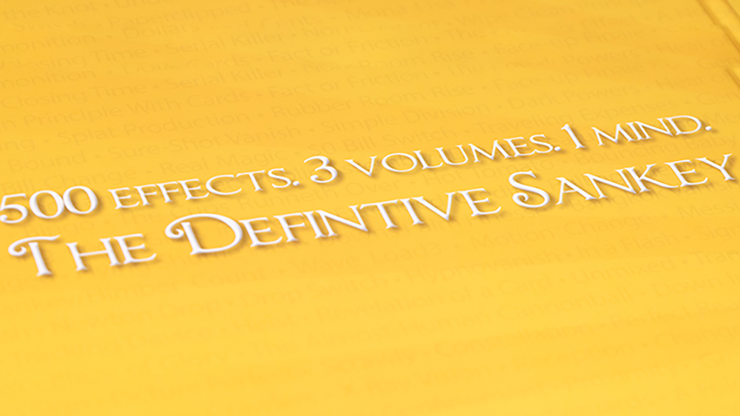 Definitive Sankey Volume 1 by Jay Sankey and Vanishing Inc. Magic by Murphy's Magic Supplies, Inc.