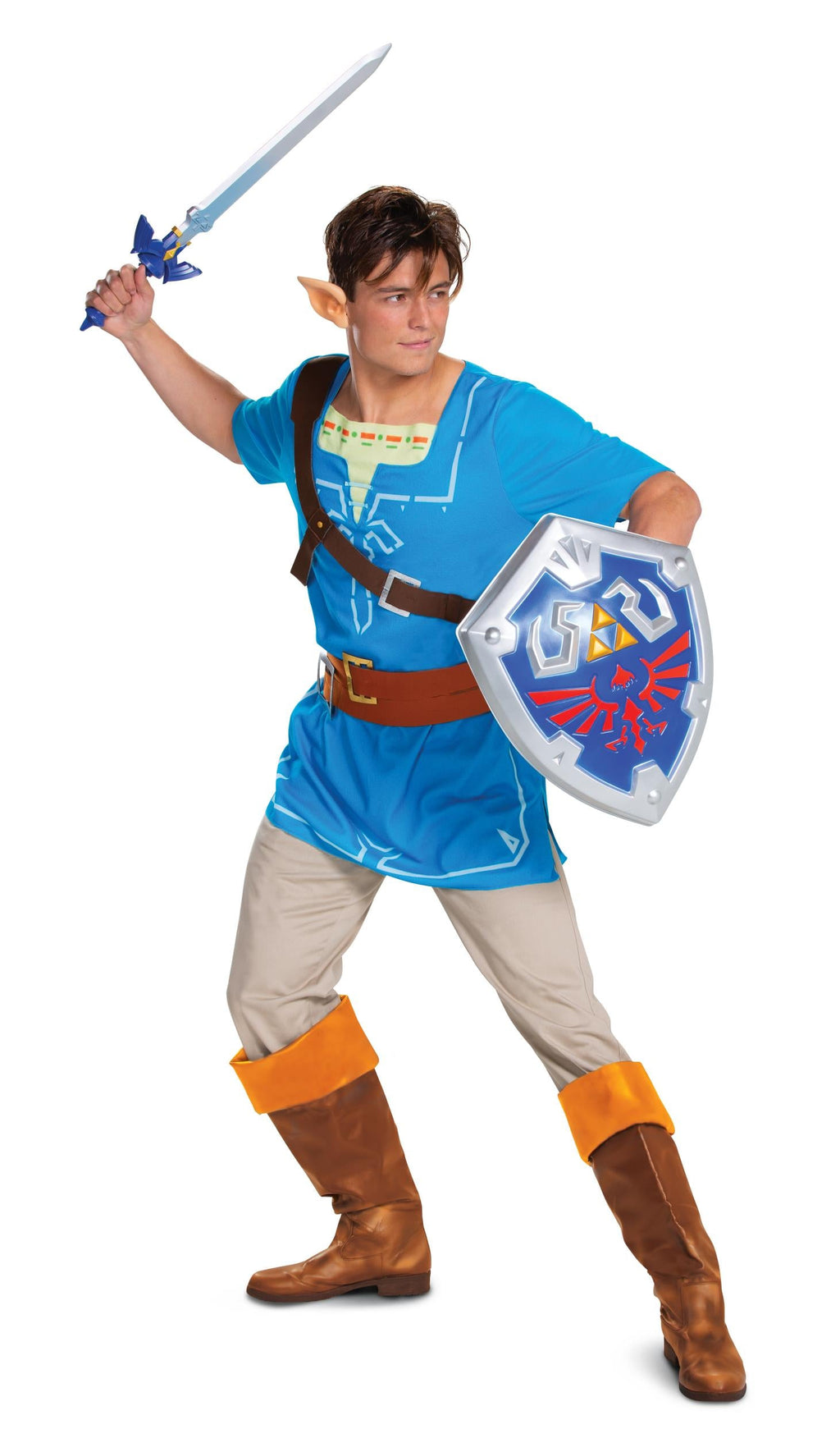 Zelda: Link Breath of the Wild Jumpsuit Classic Adult Costume XX-Large 50-52 by HalloweenStore.com