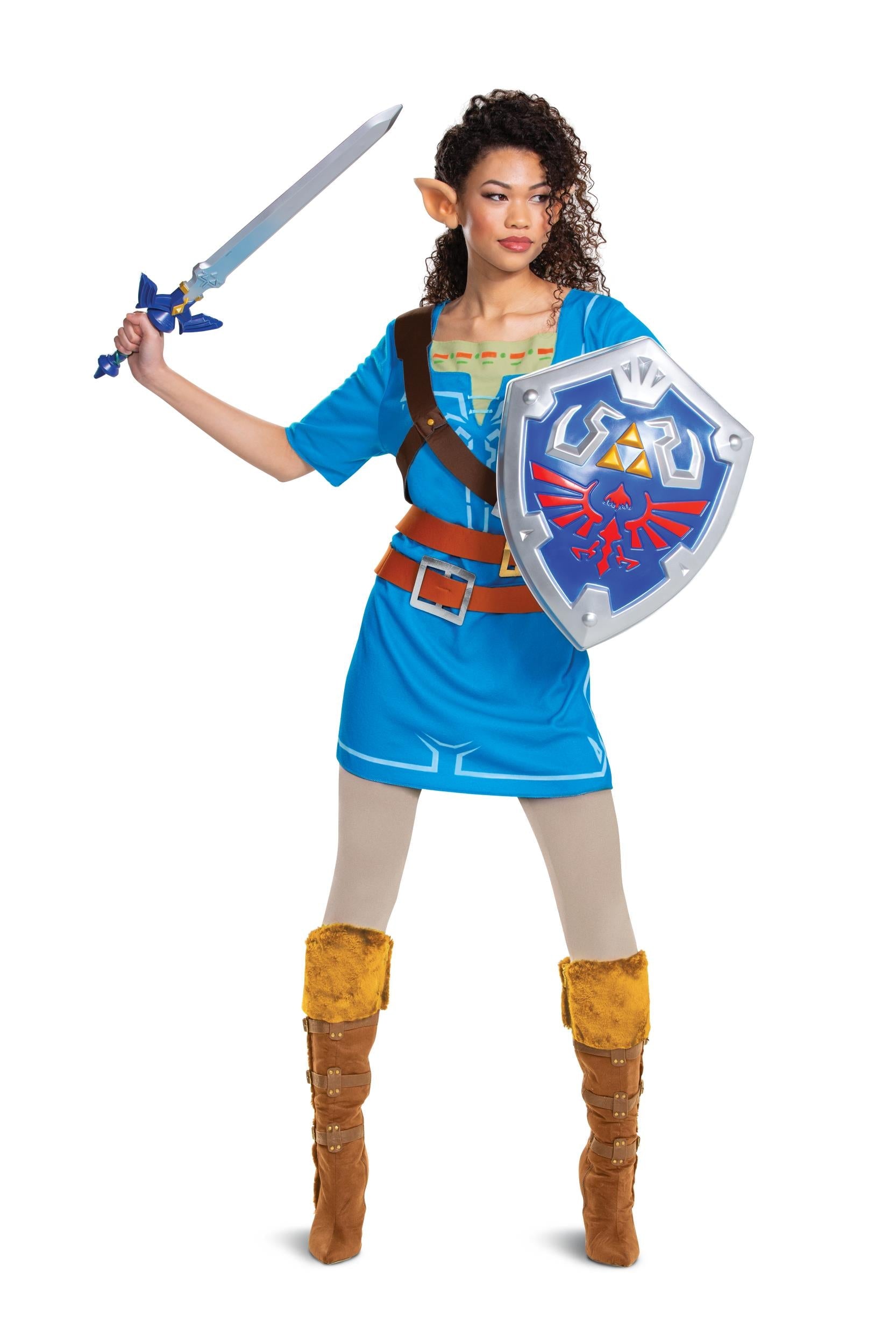 Zelda: Link Breath of the Wild Jumpsuit Classic Adult Costume XX-Large 50-52 by HalloweenStore.com