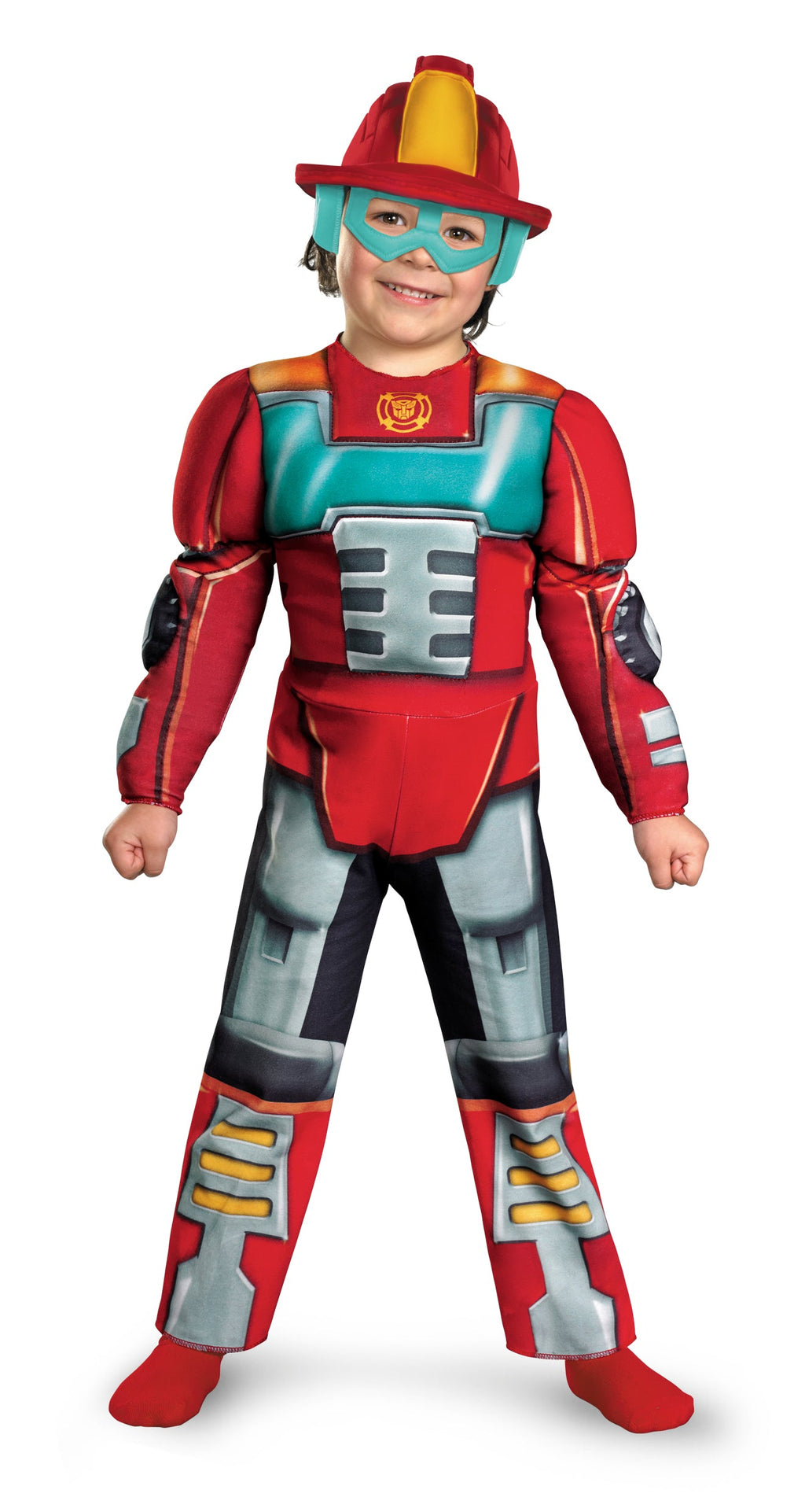 Heatwave Rescue Bot Muscle High Quality Toddler Costume X-Small 3T-4T by HalloweenStore.com