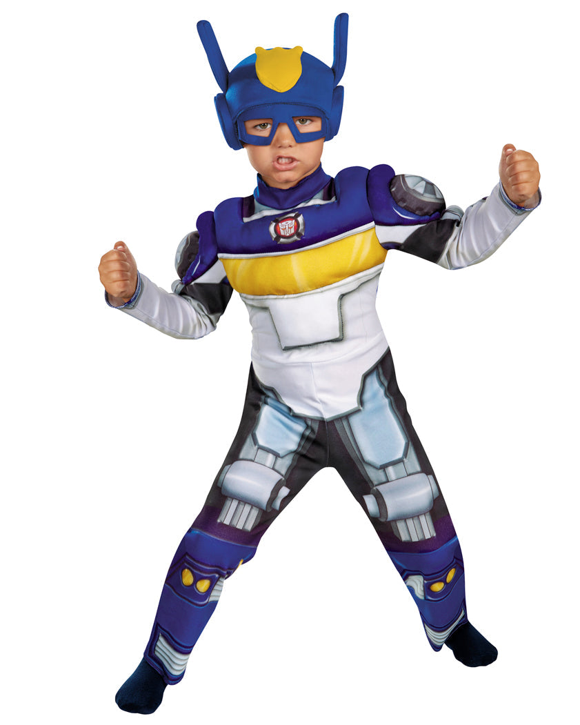 Chase Rescue Bot Muscle High Quality Toddler Costume X-Small 3T-4T by HalloweenStore.com