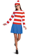 Wenda Classic Where's Waldo? Adult Halloween Costume X-Large 18-20 by HalloweenStore.com