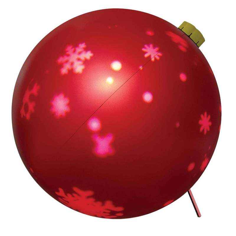 Christmas Ornaments 24-inch Inflatable Animated Ornament with Electric Pump Included for Indoor and Outdoor
