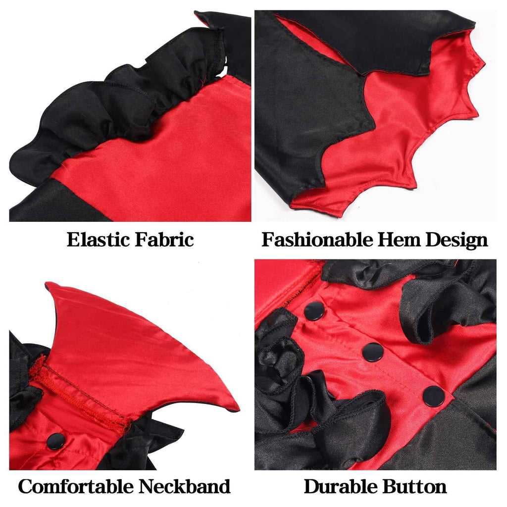 Cat Halloween Vampire Transformation Costume by Pet Zen