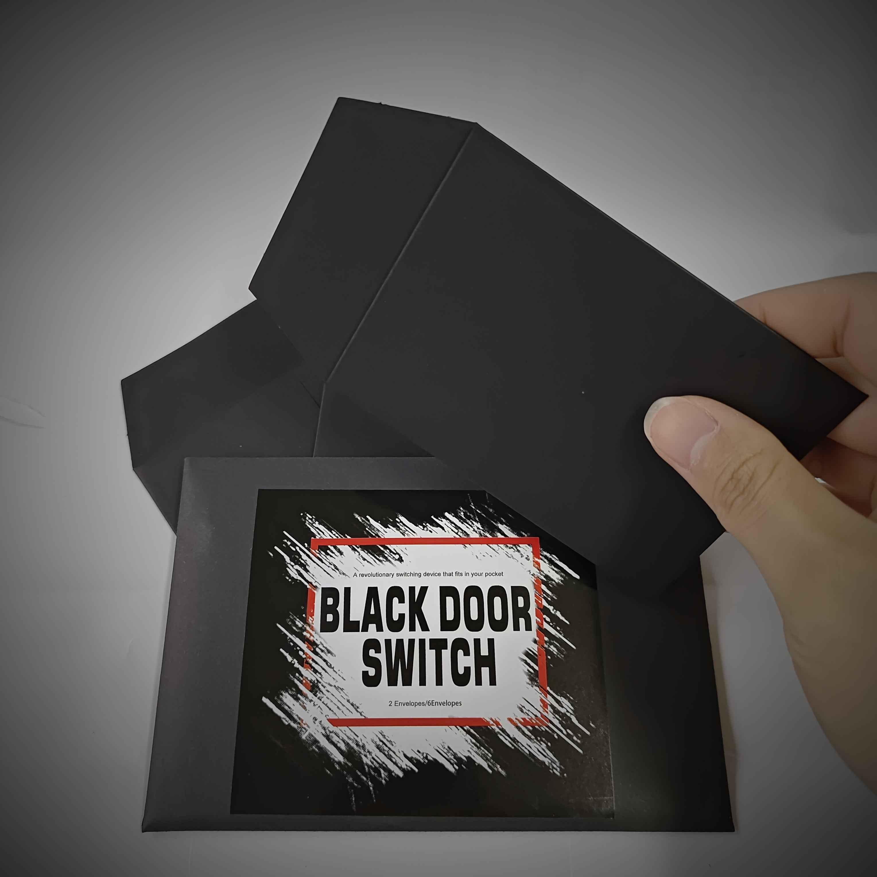 Black Gate 1set/Universal Magic Envelope/Creative Magic/Novel Magic Kit Suitable for Teenagers and Adults 14 /Close up Magic Performance Tool/Suitable for Family Parties and Festival