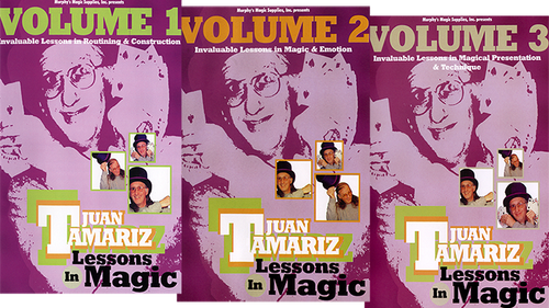 3 Vol. Combo Juan Tamariz Lessons in Magic video DOWNLOAD by Murphy's Magic Supplies, Inc.