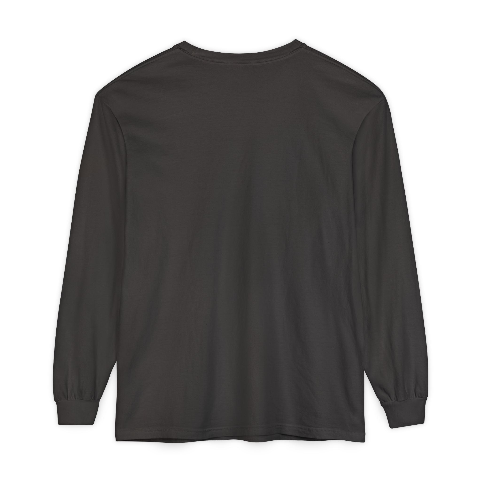 Halloween Magic Long Sleeve Tee — "No Bodies Required" Ghosts Design by Printify
