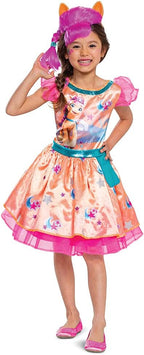Sunny Starscout Deluxe Costume for Girls, Official My Little Pony Tutu Dress by HalloweenStore.com