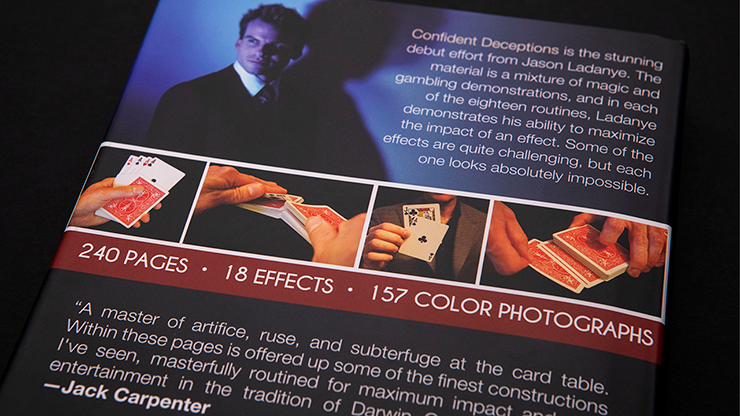 Confident Deceptions by Jason Ladanye and Vanishing Inc (Book) - Book by Murphy's Magic Supplies, Inc.