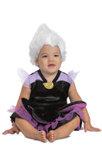 Little Mermaid Ursula Baby Dress Toddler Costume Size 6-12 Months by HalloweenStore.com