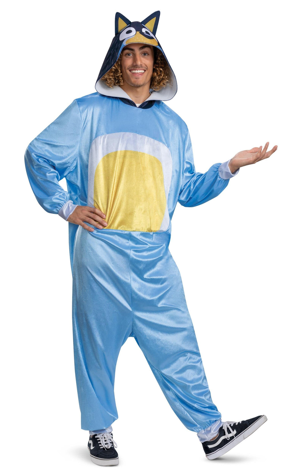 Bandit Dad Bluey Deluxe Adult Costume X-Large 42-48 by HalloweenStore.com