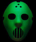 Glow In The Dark Goalie Friday the 13th Jason Hockey Mask by HalloweenStore.com