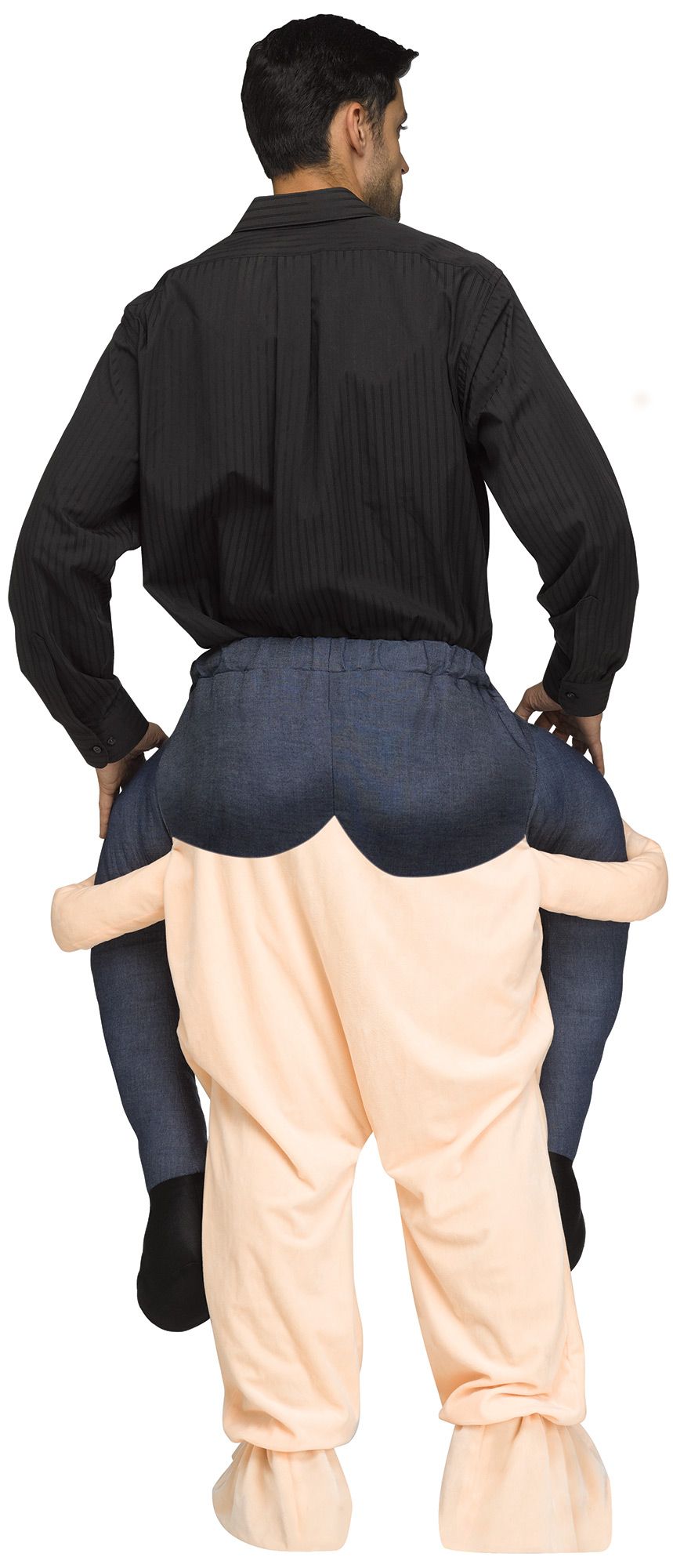Carry Me Ride A Cougar Old Lady Adult Costume by HalloweenStore.com