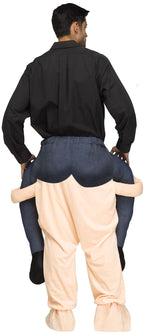 Carry Me Ride A Cougar Old Lady Adult Costume by HalloweenStore.com